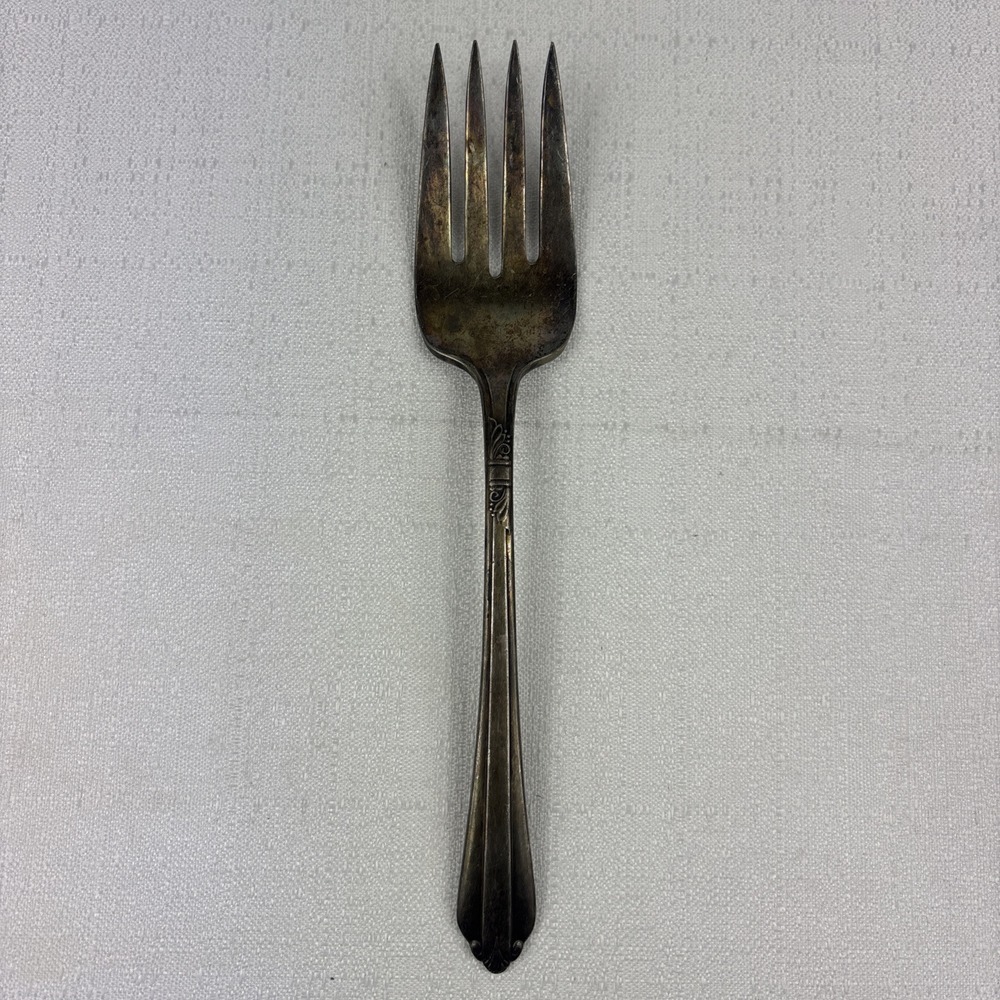Vintage International Silver‎ Stratford Plate STARLIGHT Serving Fork
